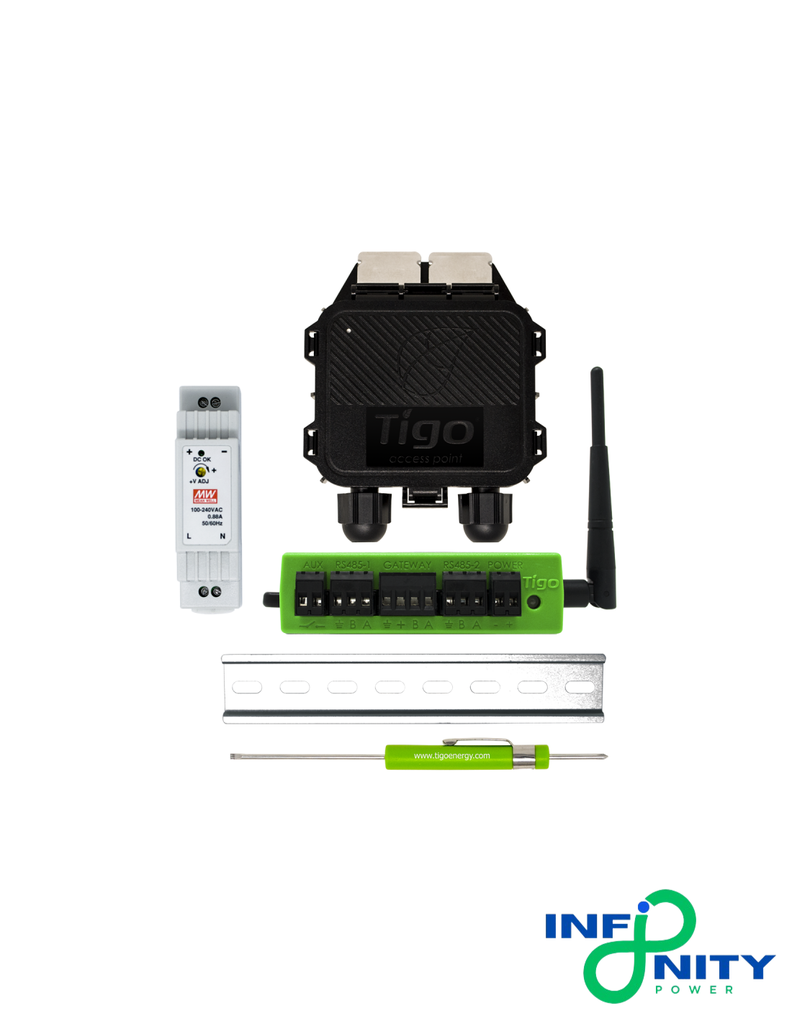 TIGO ENERGY KIT CCA – SET CONNESSIONE CCA, TAP SU BARRA DIN
