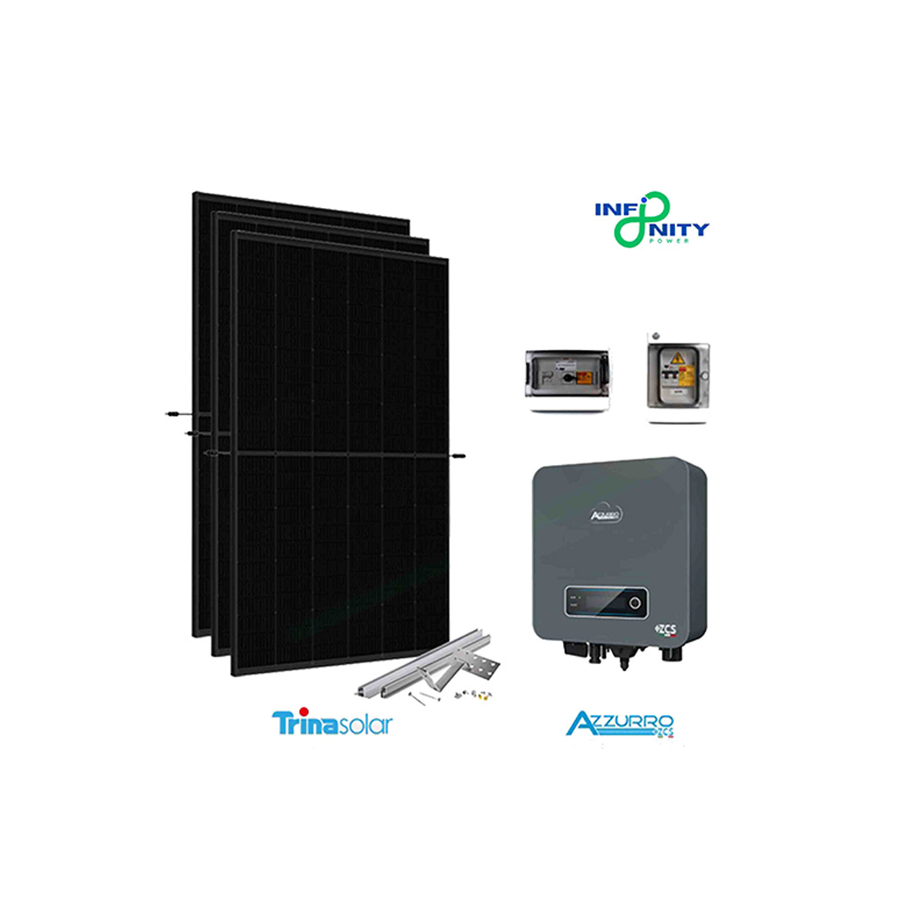 Kit fotovoltaico 1.6 kw trina – zcs