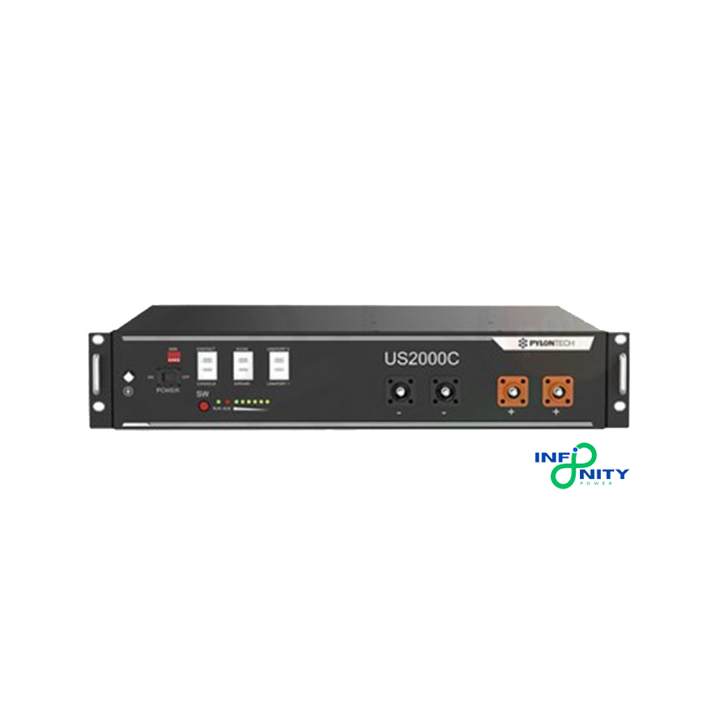 Pylontech us2000c – batteria al litio per sistema di accumulo 2.4 kwh