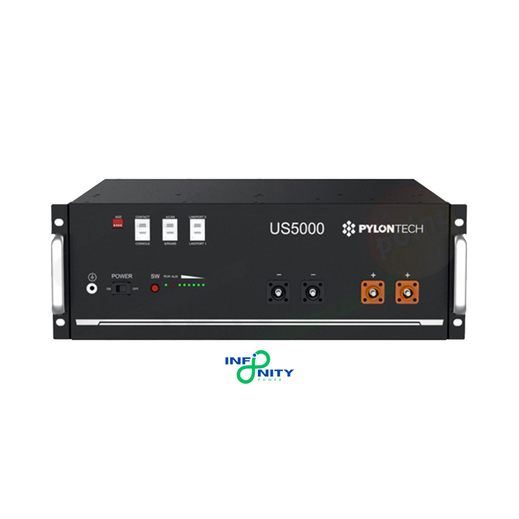 Pylontech us5000 – batteria al litio per sistema di accumulo 48v 4.8 kwh