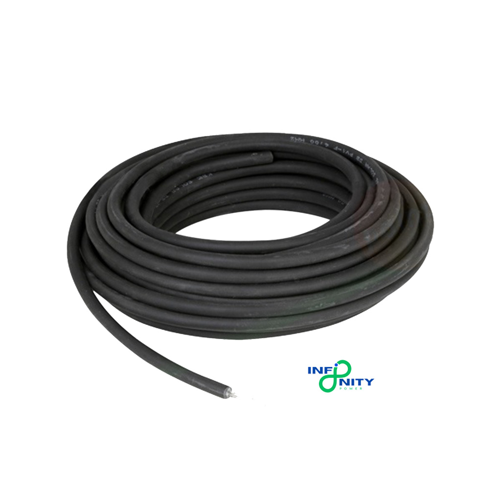 [FG21M-6MM-N] Cavo solare 6mmq nero per impianti fotovoltaici 