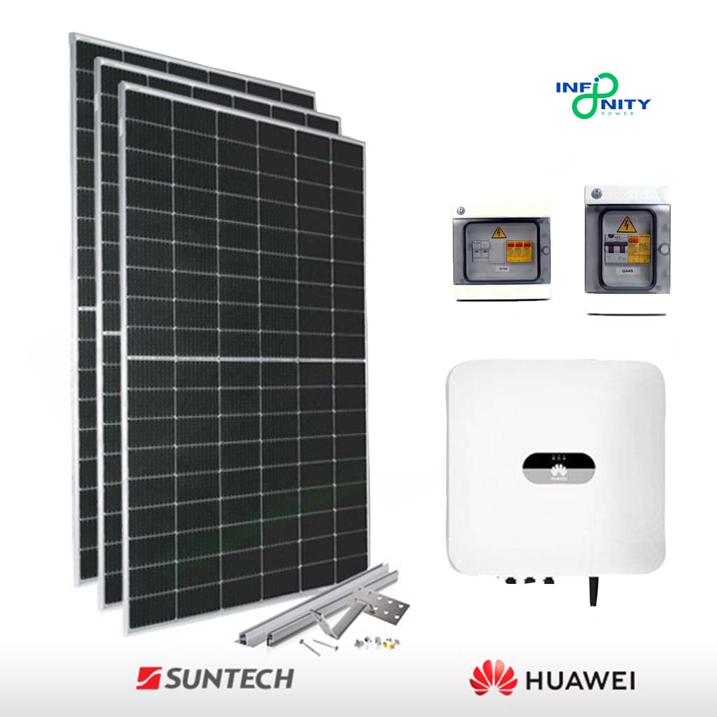 [K4SUHU-P-C] KIT FOTOVOLTAICO 4.3 KW SUNTECH POWER – HUAWEI